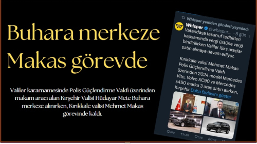 Buhara merkeze, Makas görevde